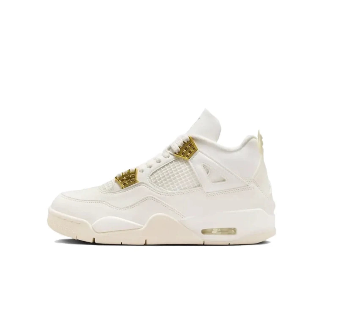 Air Jordan 4 Sail metallic Gold